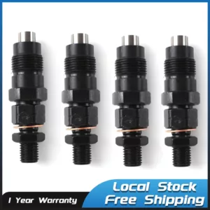 Set of 4 Fuel Injector For Mitsubishi Delica Spacegear Pajero 4M40 4M40T 2.8L
